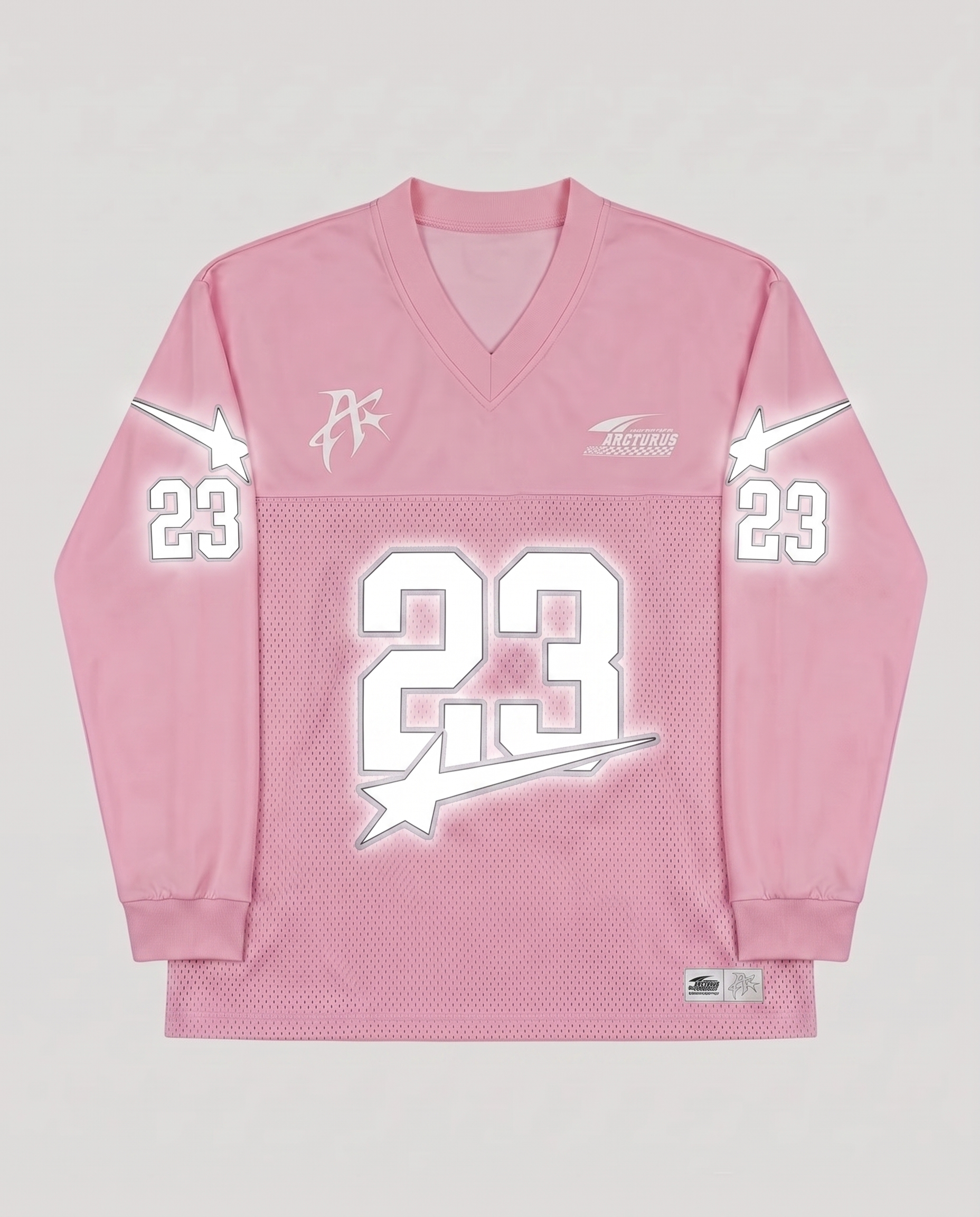 REFLECTIVE JERSEY PINK LONG SLEEVE