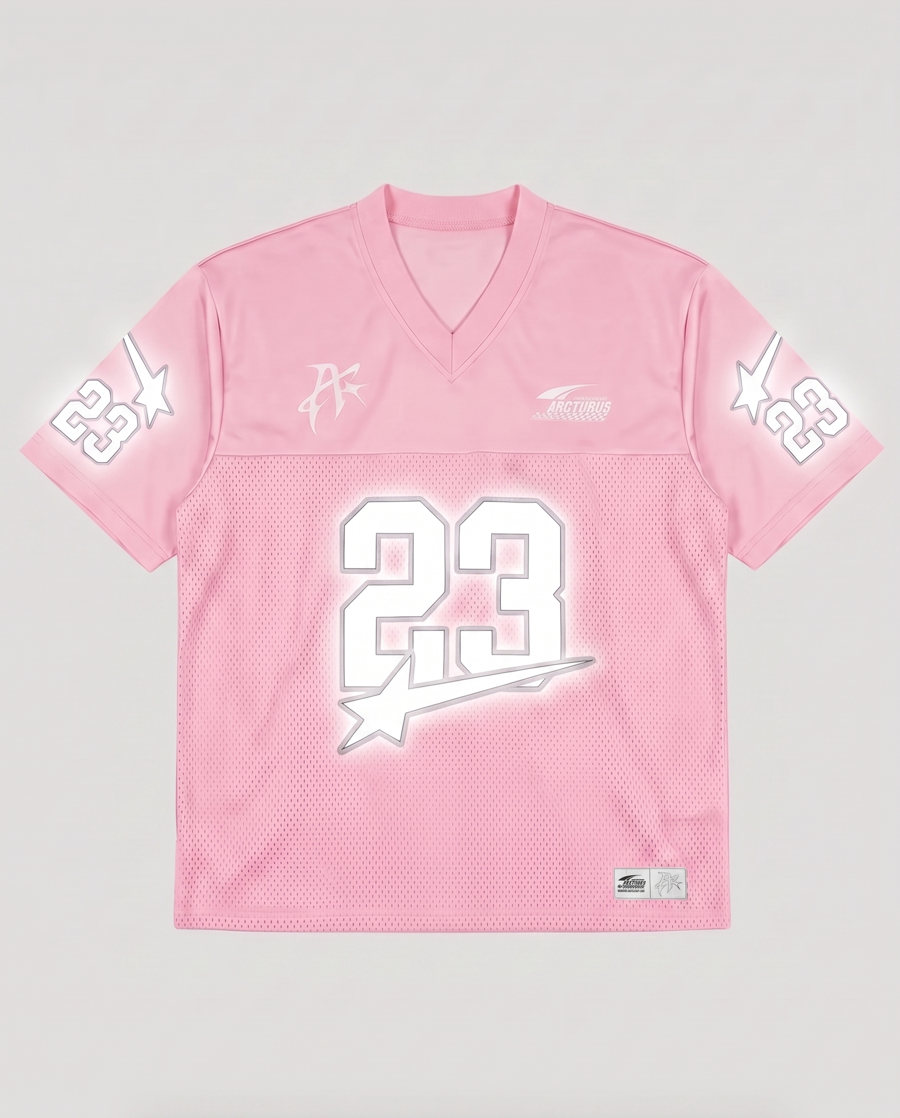 REFLECTIVE JERSEY PINK SHORT SLEEVE