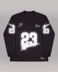 REFLECTIVE JERSEY BLACK LONG SLEEVE