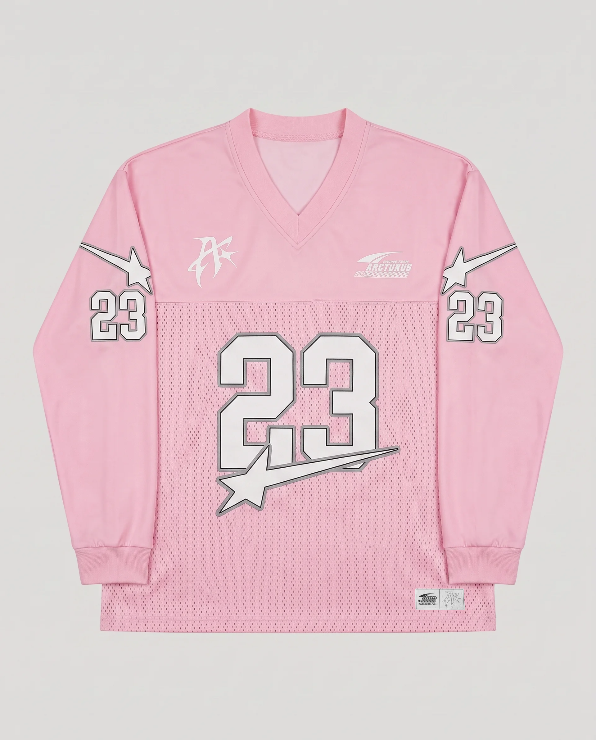 REFLECTIVE JERSEY PINK LONG SLEEVE