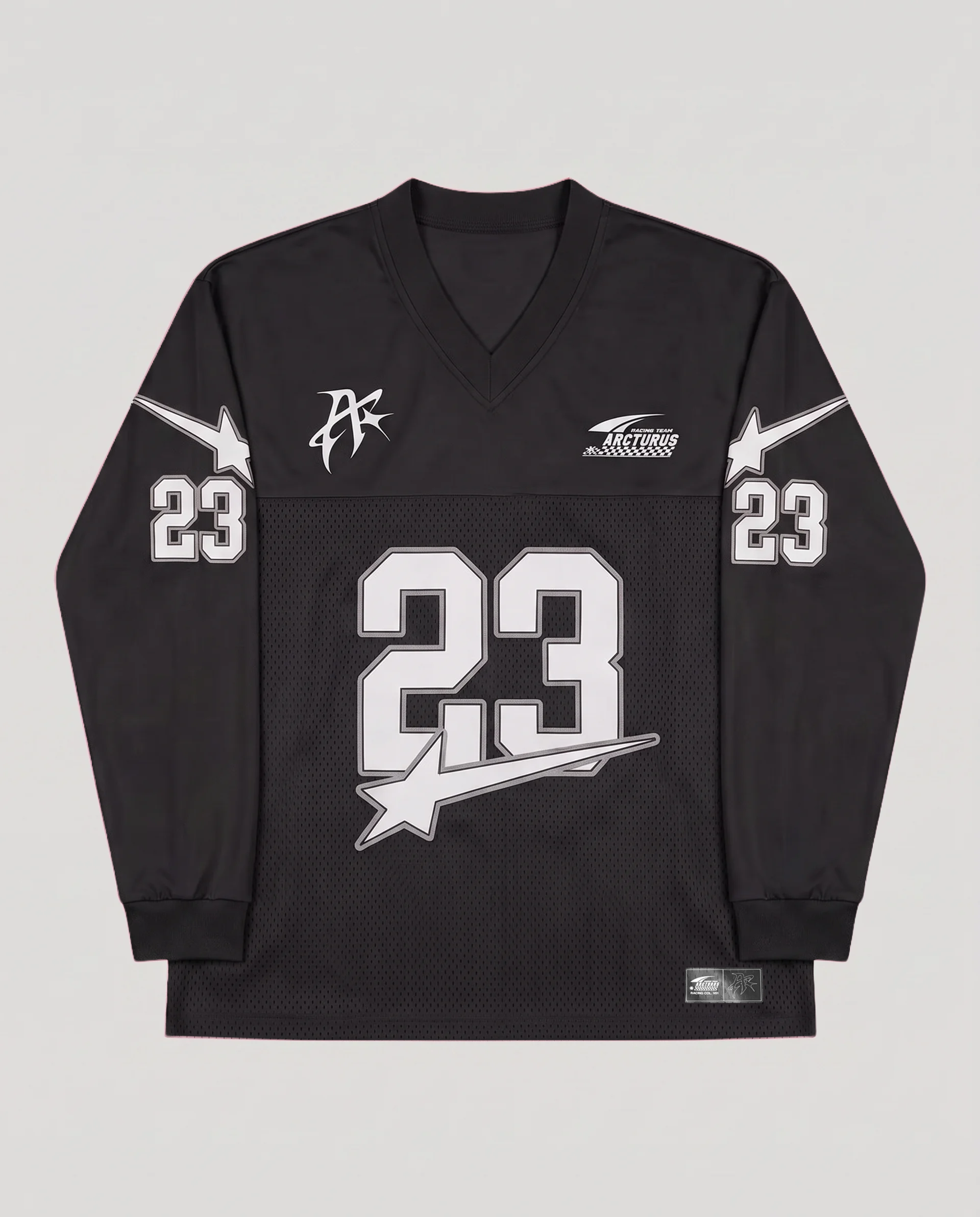 REFLECTIVE JERSEY BLACK LONG SLEEVE